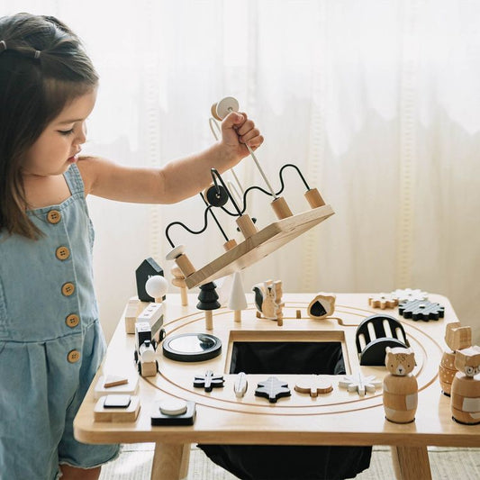 Awesome Wooden Activity Table
