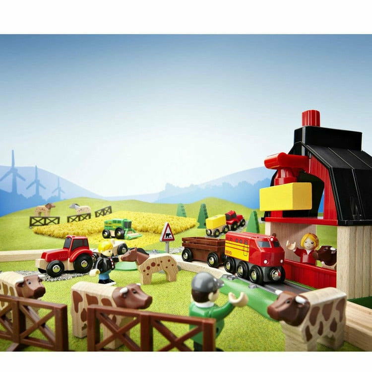 Farm Railway Set Toy Train Set