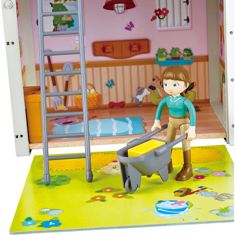 Pony Ranch Barn Stable Club Playset Doll House
