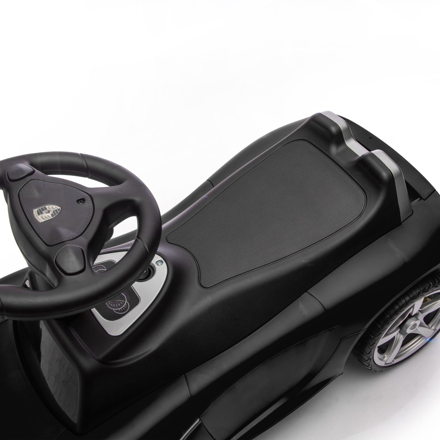 Porsche 911 Carrera GT Foot-to-Floor Ride-On - Black