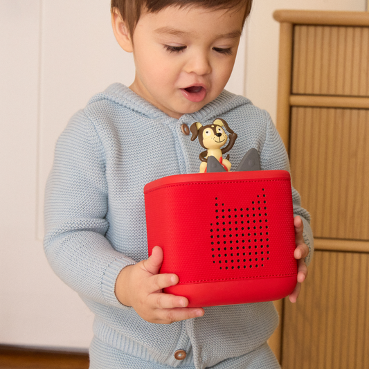 Tonies Playtime Puppy Toniebox 2 Starter Set - Sunset Red