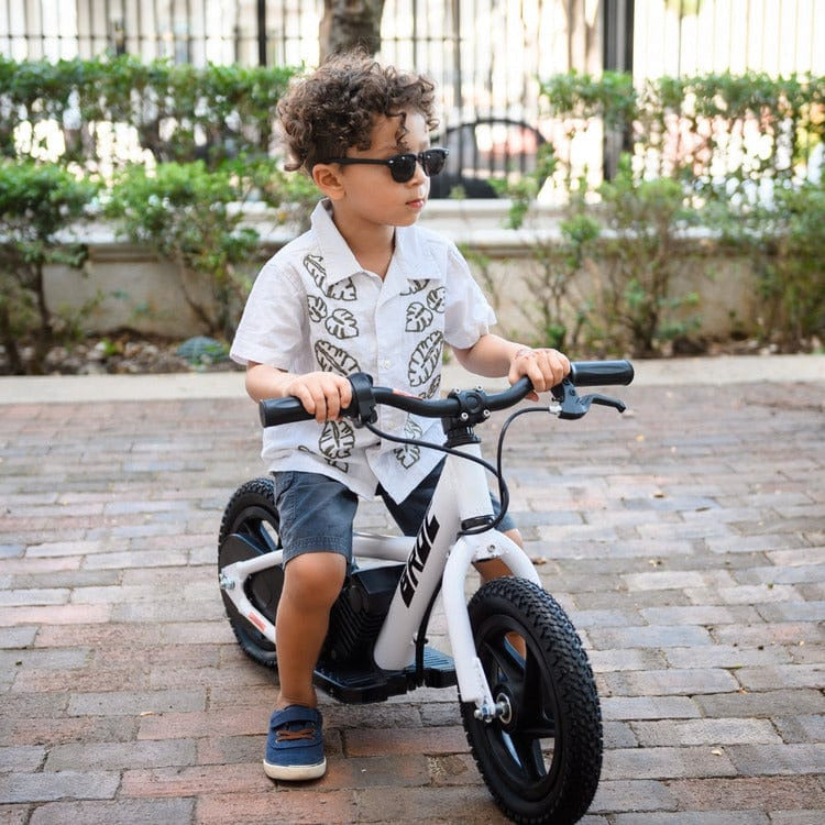 12" Electric Bike - White