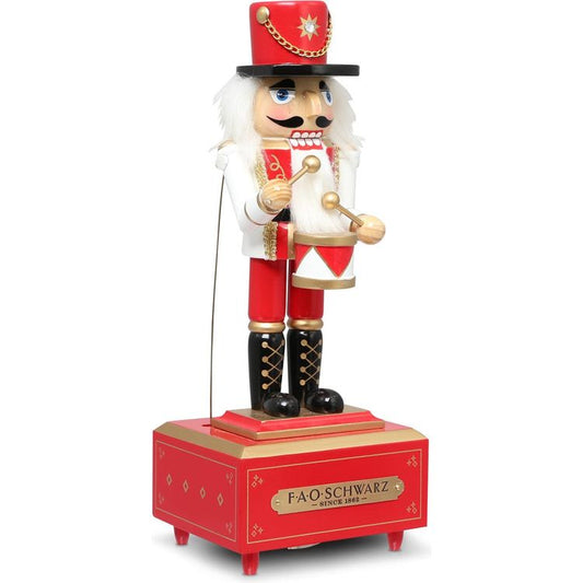 12 Inch Musical Wooden Nutcracker Prince