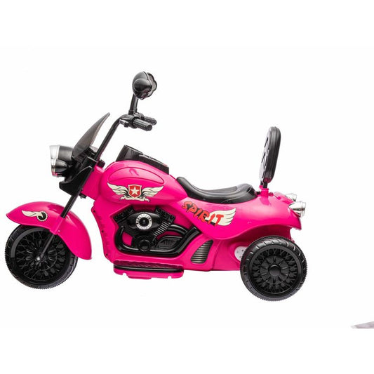 12V Kids Cruiser 1-Seater Motorcycle - Pink