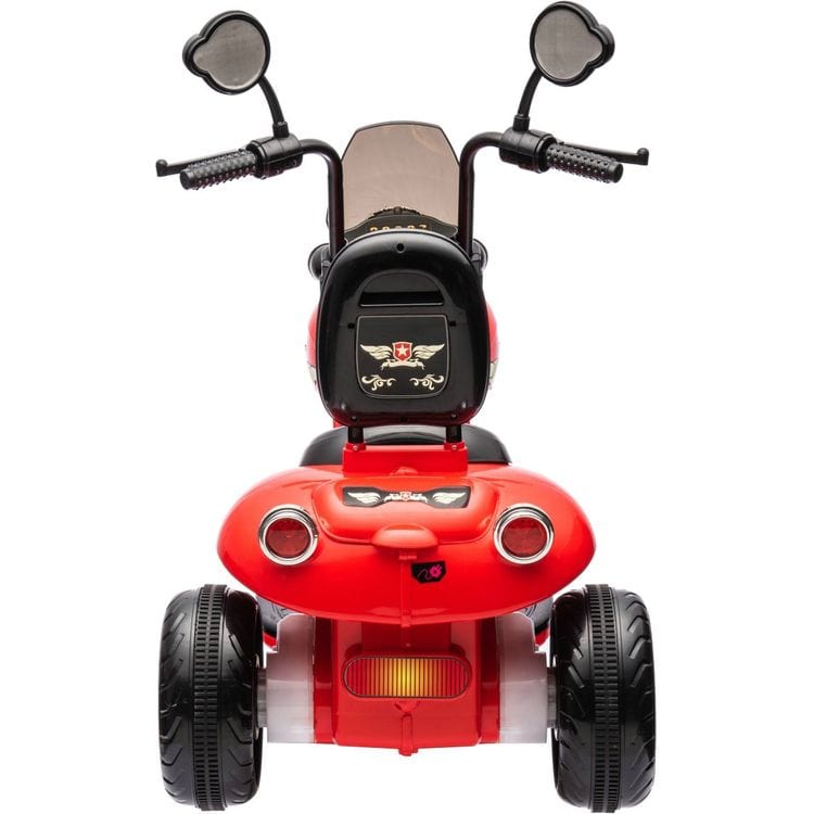 12V Kids Cruiser 1-Seater Motorcycle - Red