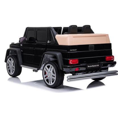 12V Mercedes Maybach G650 Landaulet 1-Seater Ride-On Car - Black