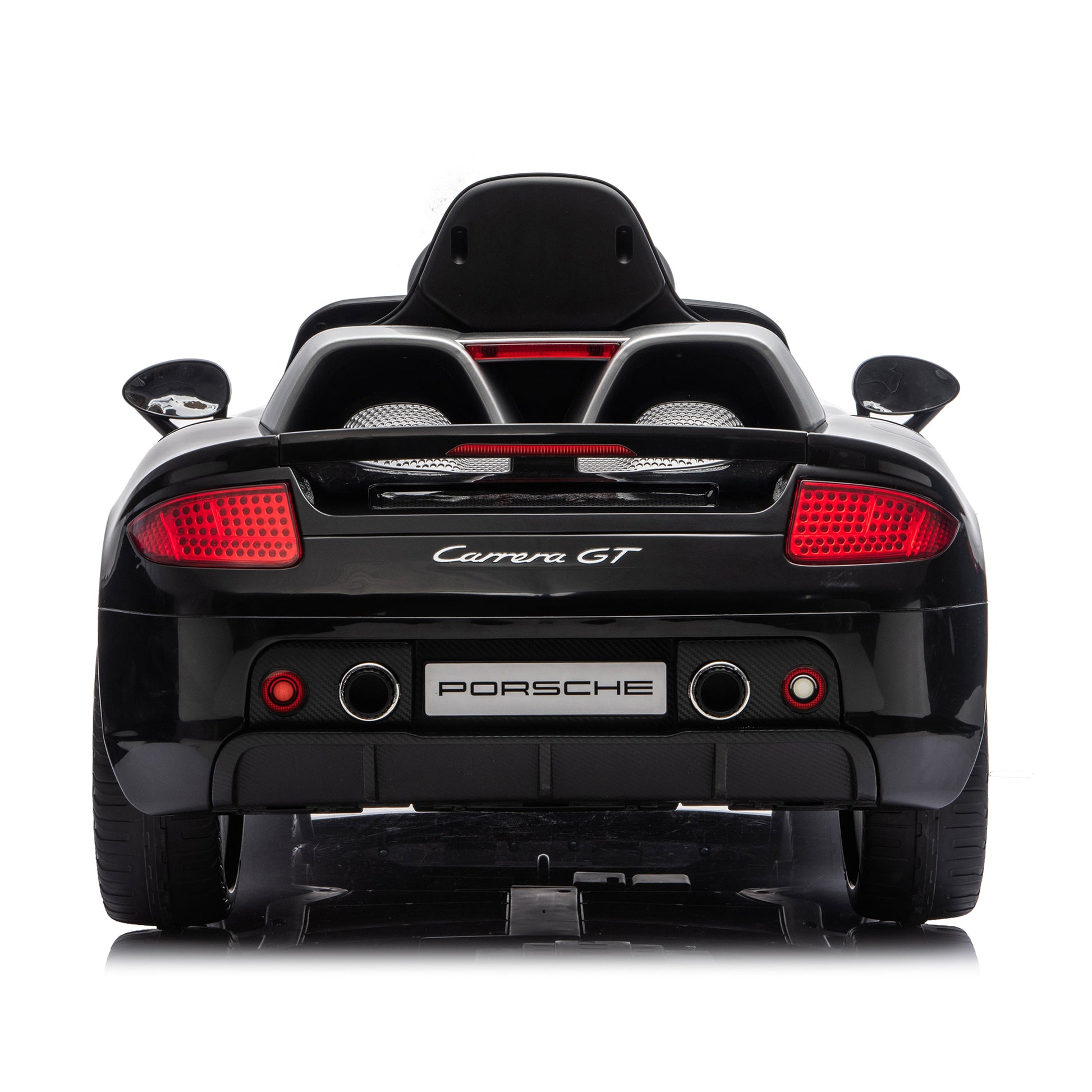 12V Porsche Carrera GT 1 Seater Ride On Car - Black