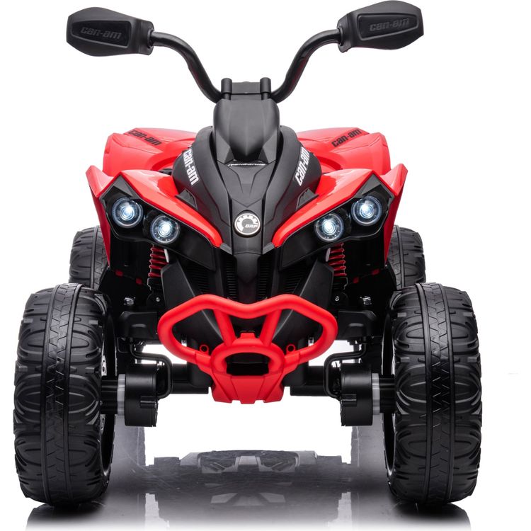 24V Can Am Renegade 1-Seater ATV Ride On - Red