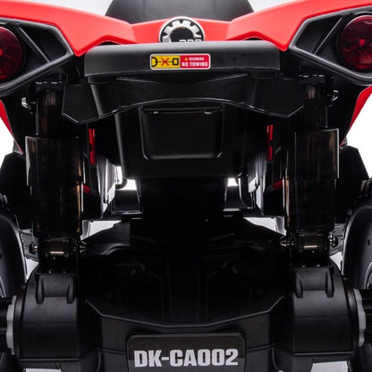 24V Can Am Renegade 1-Seater ATV Ride On - Red