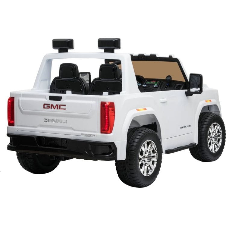 24V GMC Denali 2 Seater Ride On - White