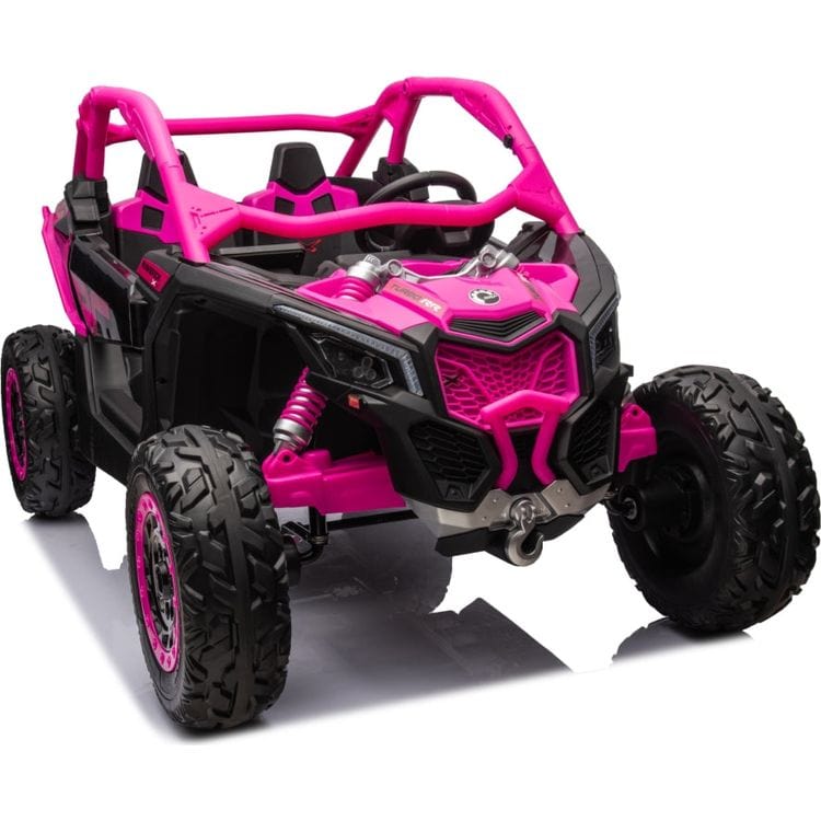 2x24V 4x4 Can Am Maverick 2 Seater Ride on UTV - Pink