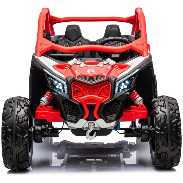2x24V 4x4 Can Am Maverick 2 Seater Ride on UTV - Red