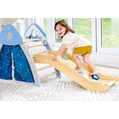 4-in-1 Climb 'n' Slide Gym Set