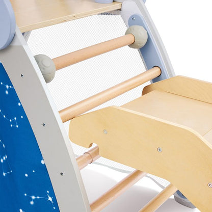 4-in-1 Climb 'n' Slide Gym Set