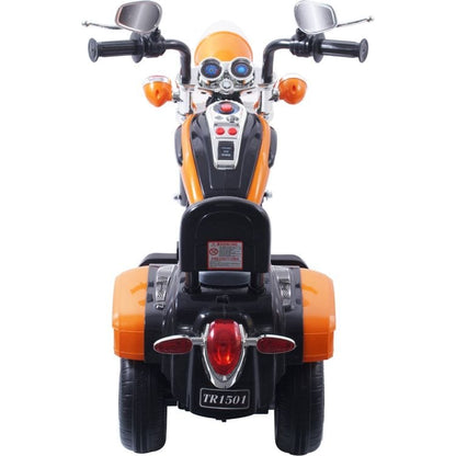 6V Freddo Toys Chopper Style Ride On Trike - Orange