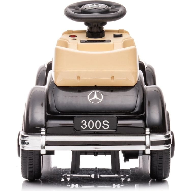 6V Mercedes Benz 300S 1-Seater Mini Ride On Car - Black