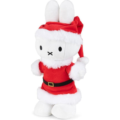 9.5" Miffy Standing Santa Plush