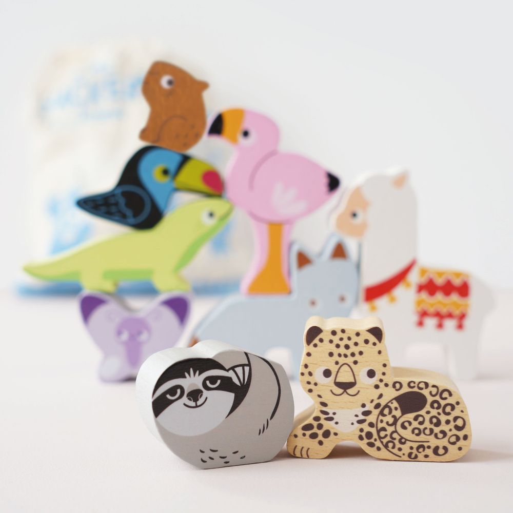 Andes Stacking Animals & Bag