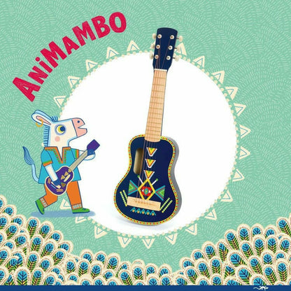 Animambo Wooden Guitar