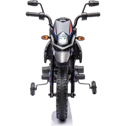 Aprilia 12V Kids' Motorcycle - Black