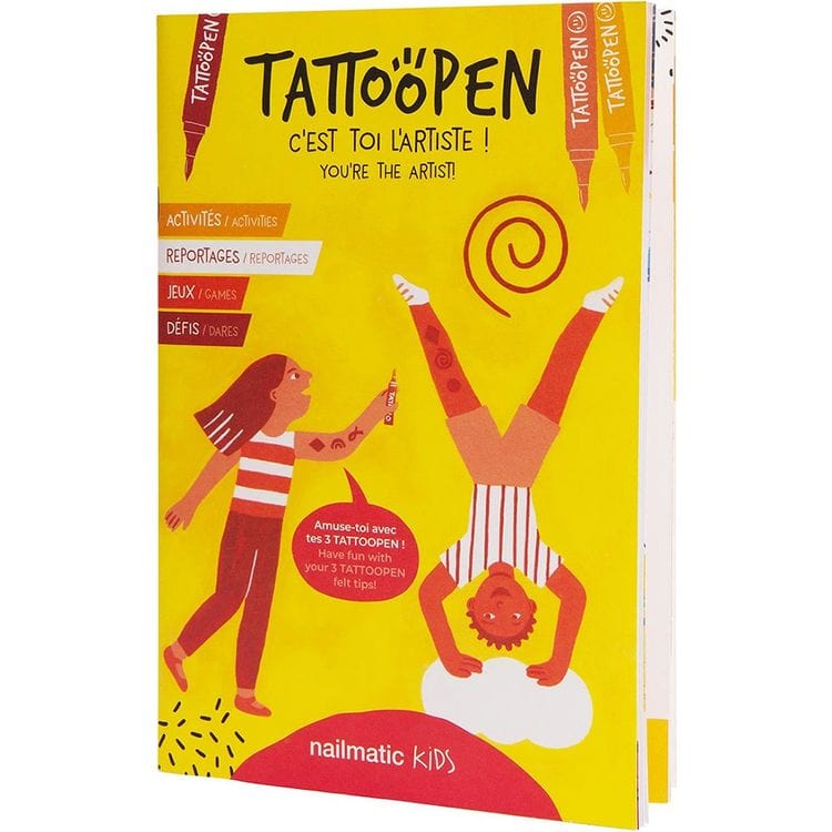 Art Tattoo Pen Set for Kids