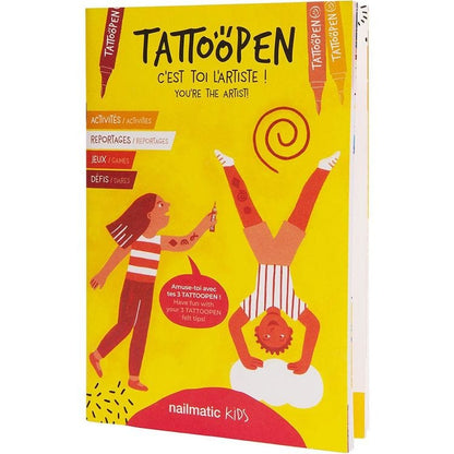 Art Tattoo Pen Set for Kids