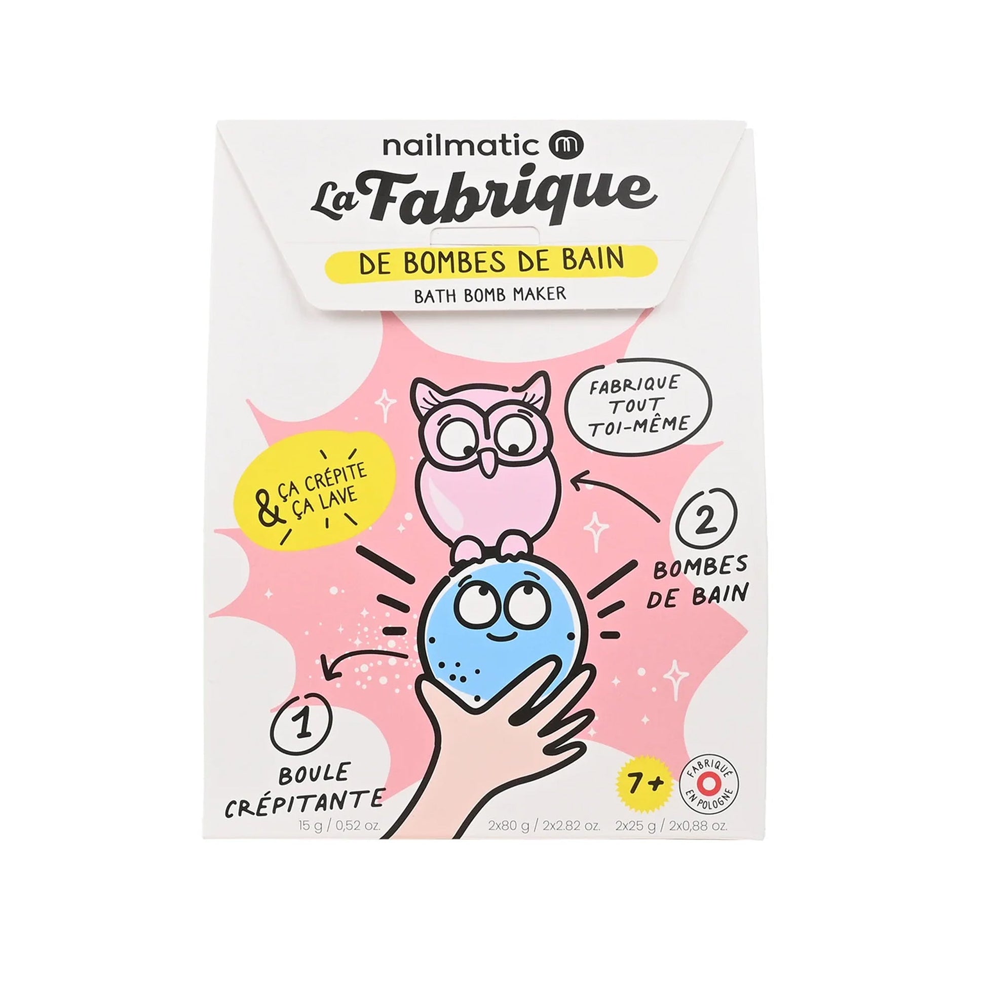 Bath Bomb Maker Kit for Kids - Owl & Cloud