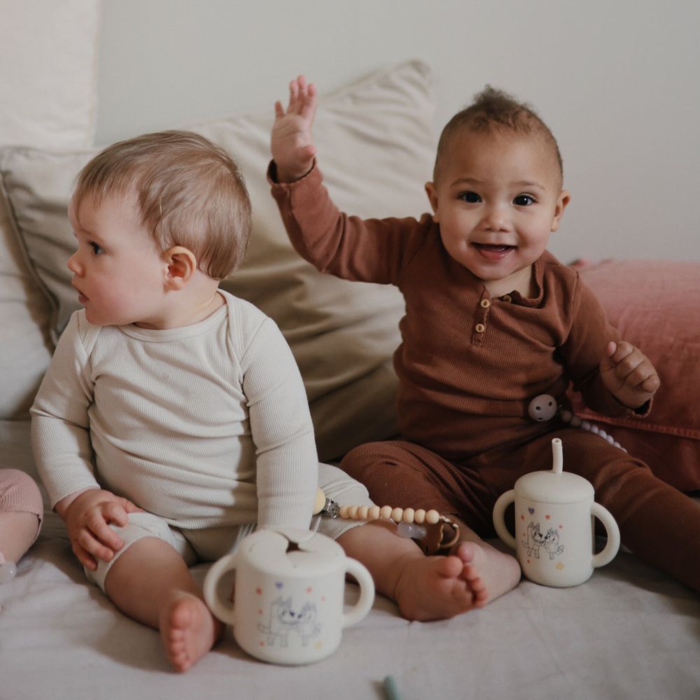 Bluey x Mushie Snack Cup