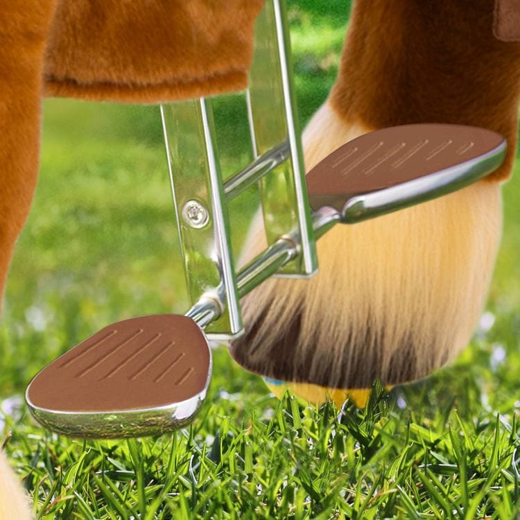 Brown Model X Ride-On Horse - 3-4 Years