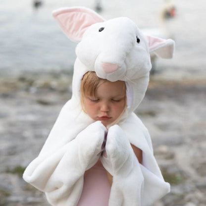 Bunny Cuddle Cape - Size 4-6 Years