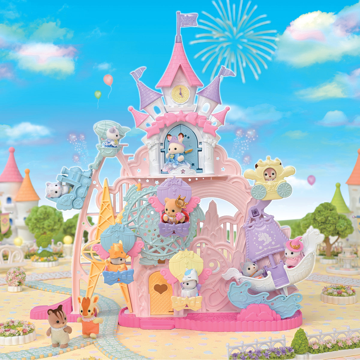 Calico Critters  Home  New Baby Dream Amusement Park Playset