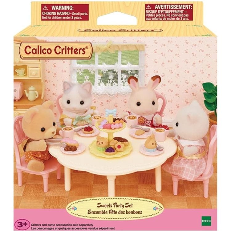 Calico Critters Sweets Tea Party Set