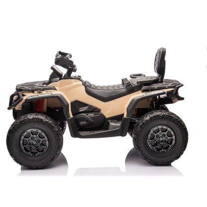Can Am Outlander 24V 4x4 2-Seater Ride on Car - Khaki