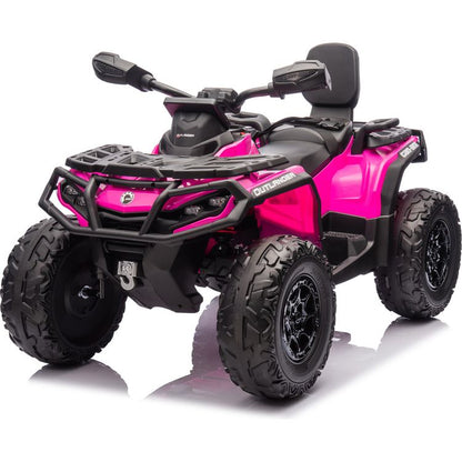 Can Am Outlander 24V 4x4 2-Seater Ride on Car - Pink