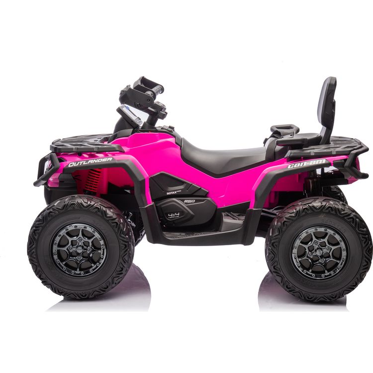 Can Am Outlander 24V 4x4 2-Seater Ride on Car - Pink