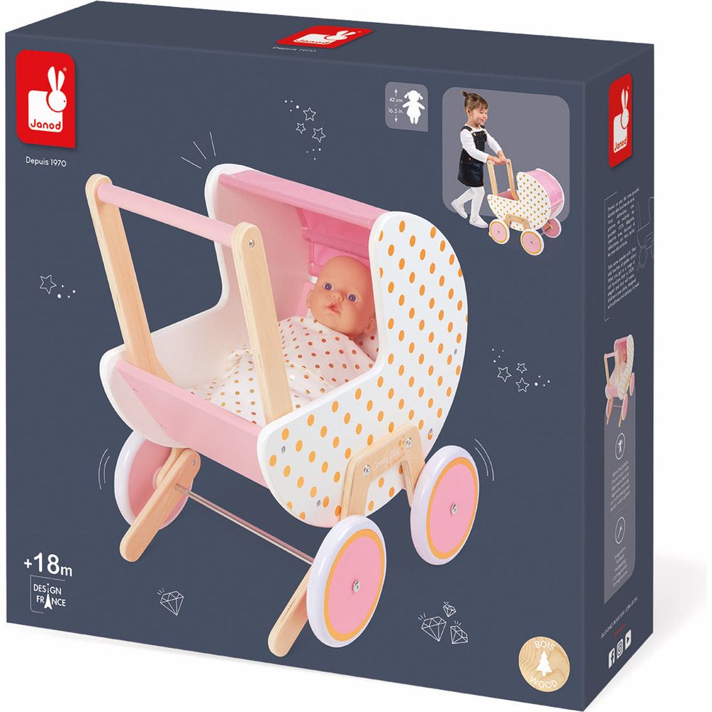 Candy Chic Doll Stroller