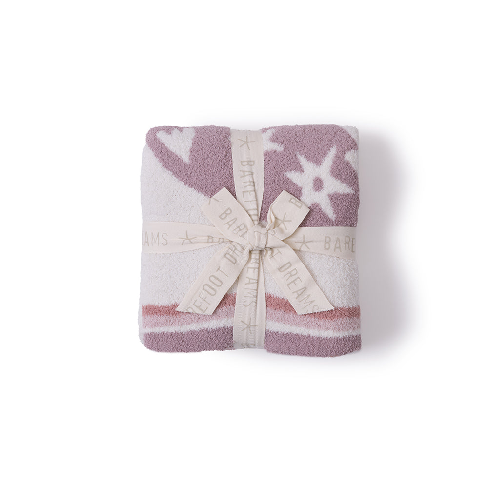 CozyChic Desert Bird Receiving Blanket - Teaberry Multi