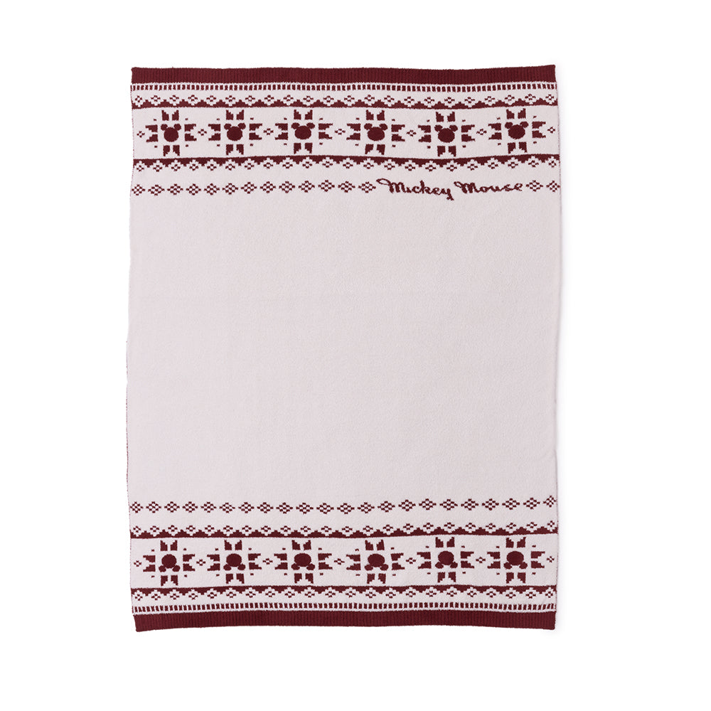 CozyChic Disney Mickey Fair Isle Throw