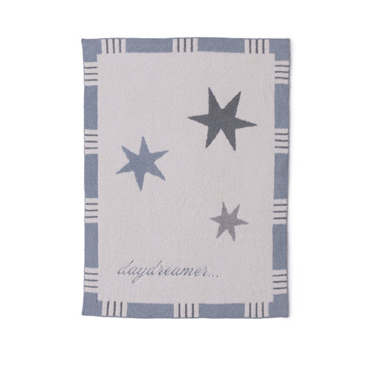 CozyChic Starry Daydreamer Stroller Blanket - Surf Spray Multi