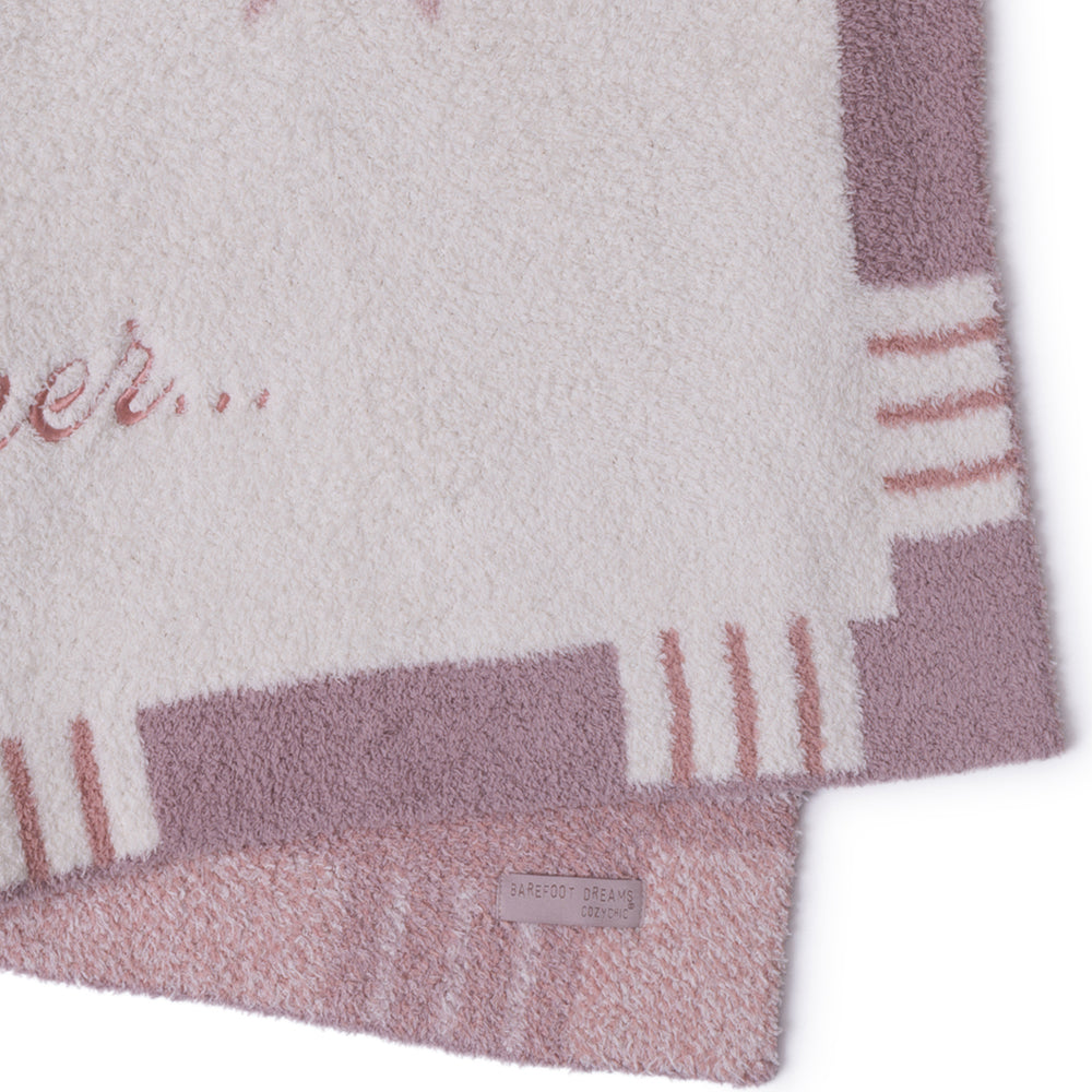 CozyChic Starry Daydreamer Stroller Blanket - Teaberry Multi