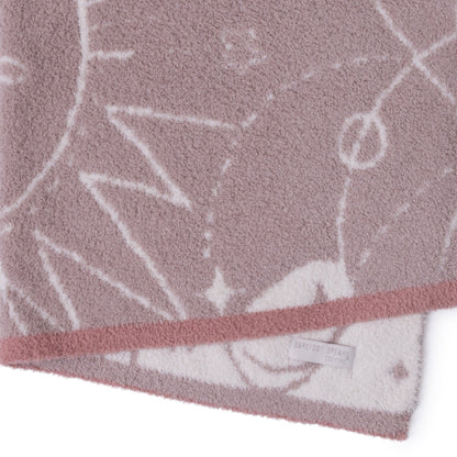 CozyChic Stellar Stroller Blanket - Dusty Mauve Multi