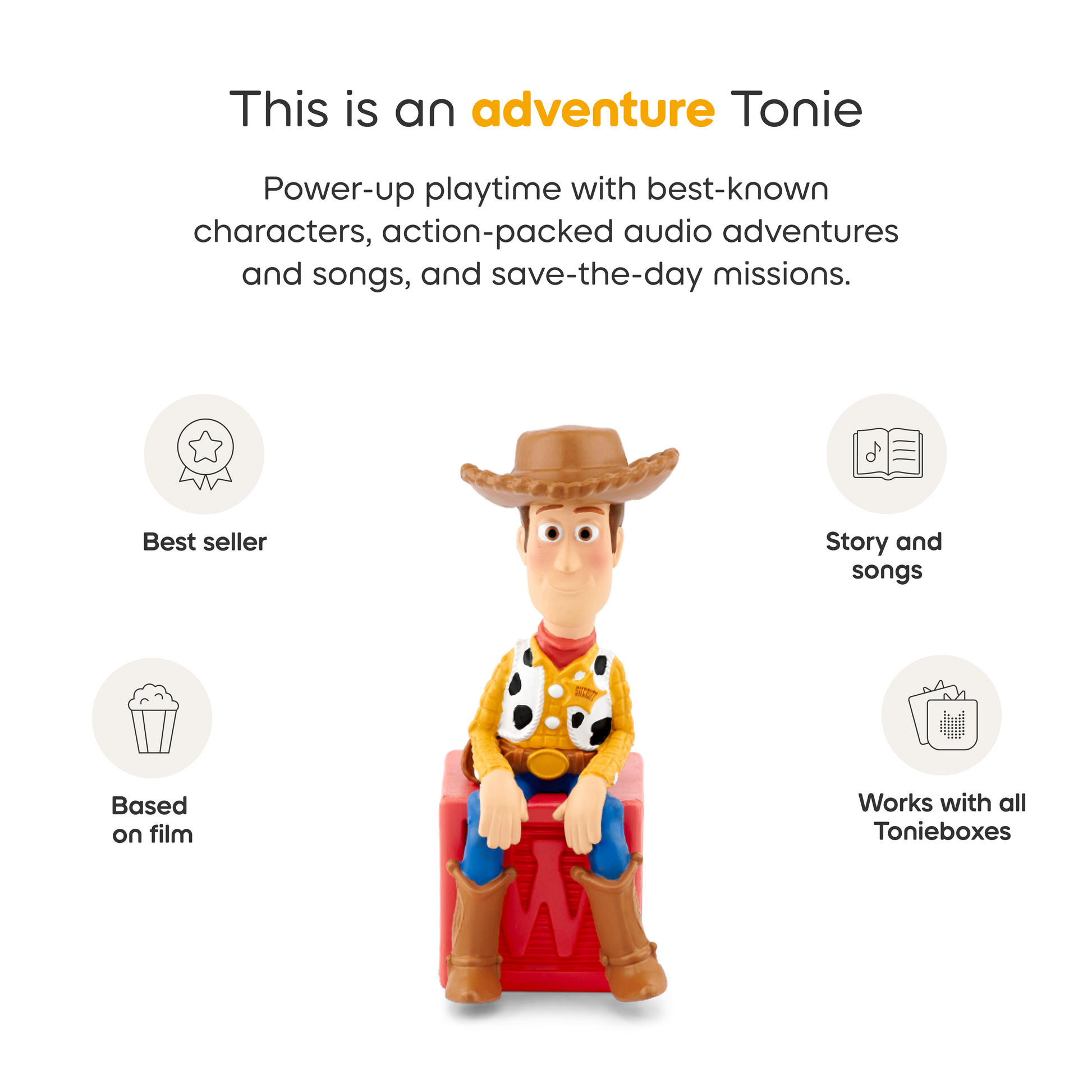 Disney & Pixar Toy Story: Woody Tonie