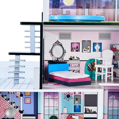 Dreamland Barcelona Dollhouse - Turquoise/Black