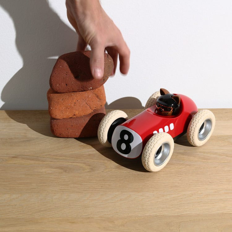 Egg Roadster Hardy Car Toy - Red