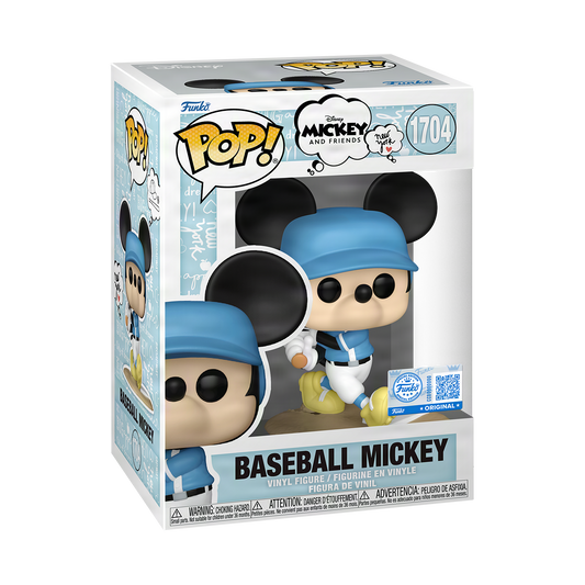 Exclusive Pop! Mickey Mouse - Baseball