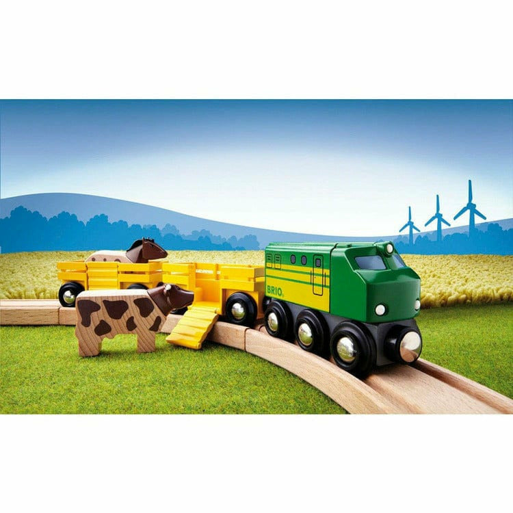 Farm Animal Toy Train