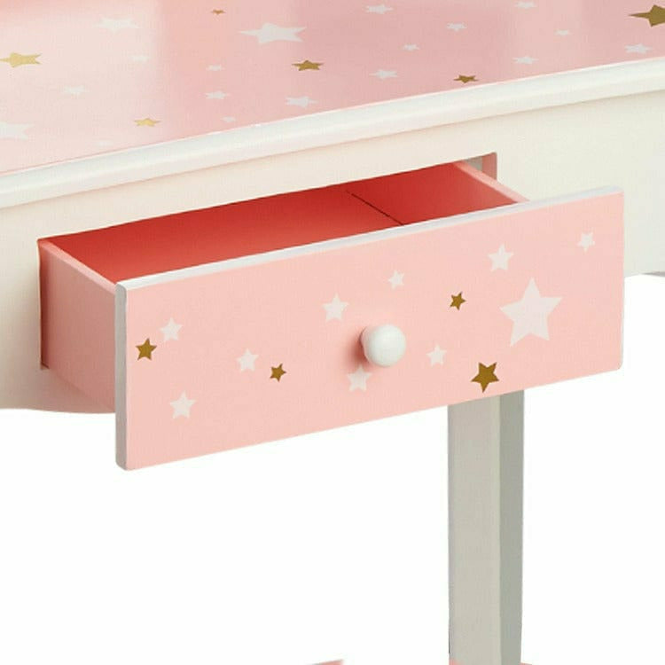 Fashion Twinkle Star Gisele Vanity Set - Pink/White