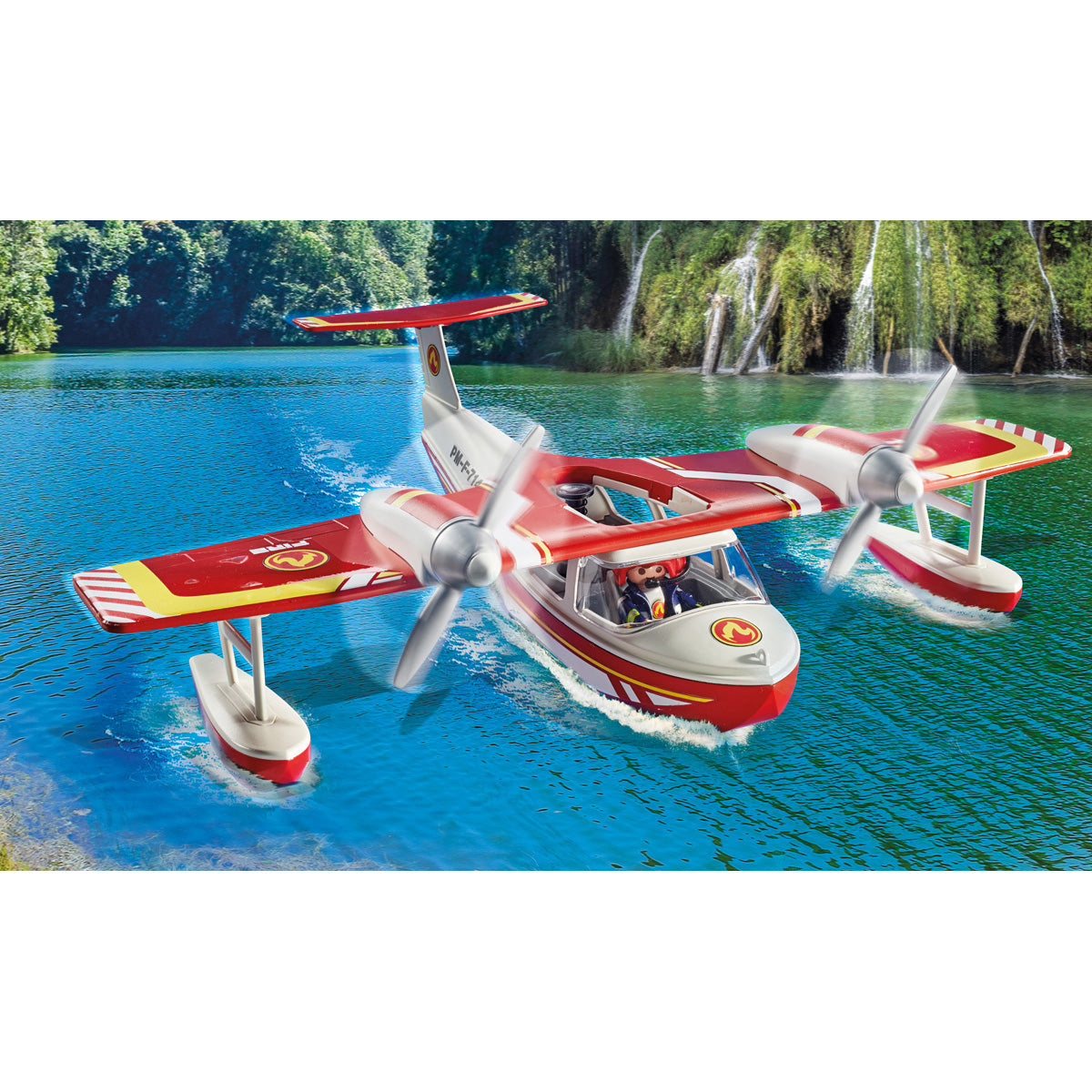 Firefighting Seaplane Playset