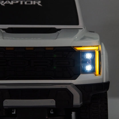 Ford Raptor 3-in-1 Push Ride On Toy Car - White