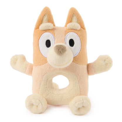 GUND Bingo Plush Ring Rattle - 6”